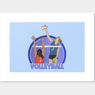 Volleyball Posters and Art